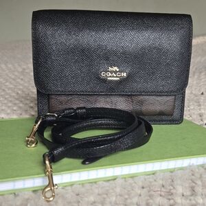 COACH Foldover Belt bag in Signature Canvas